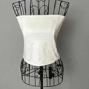 Lululemon Wundermost Ultra-Soft Tube Top - White - Size M